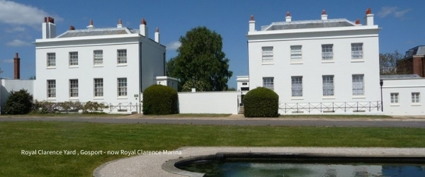 Royal Clarence Marina, previously Royal Clarence Yard, Gosport, Hampshire